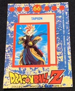 Dragon Ball Z DBZ 1989 Trading Card Bird Studio Series 2 Holo Prism #66 Tapion - Image 4