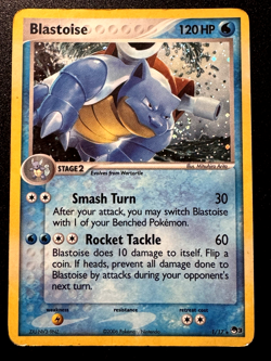 Blastoise 1/17 POP Series 3 Promo Pokemon Card Holo Foil Rare Swirl HP - Image 1