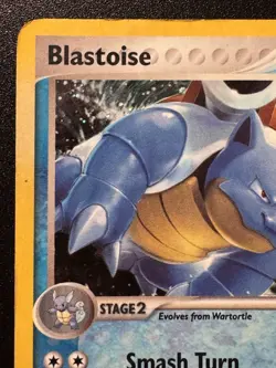 Blastoise 1/17 POP Series 3 Promo Pokemon Card Holo Foil Rare Swirl HP - Image 3