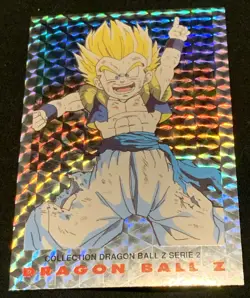 Dragon Ball Z DBZ 1989 Trading Card Bird Studio Series 2 Holo Prism #61 Gotrunks - Image 2