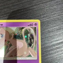 Mew SM215 Black Star Promo Holo Pokemon Card LP condition - Image 3