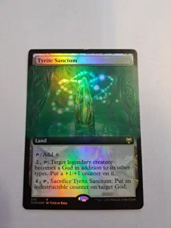 MTG: Tyrite Sanctum (Extended Art) (Foil) (LP): Kaldheim - Image 1
