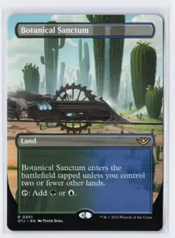 Botanical Sanctum (Borderless) R Outlaws of Thunder Junction 301 NM - Image 1