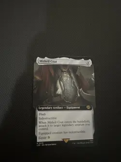 MTG Mithril Coat (Extended Art) Universes Beyond: The Lord of the Rings #379 NM - Image 1