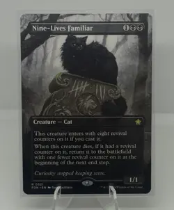Foundations #321 Nine-Lives Familiar (Borderless) - Image 1
