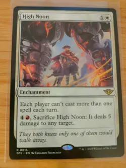MTG High Noon 0015 Outlaws of Thunder Junction M/NM Free UK P&P - Image 1