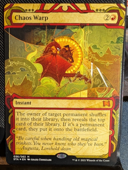 Chaos Warp (Foil Etched) - Strixhaven: Mystical Archives - Image 1