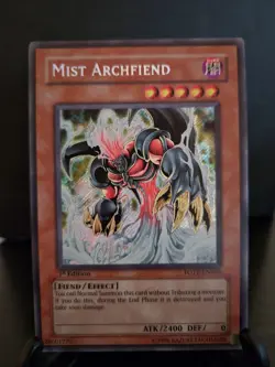 Mist Archfiend FOTB-EN064 1st Ed Secret Rare Force of the Breaker Lightly Played - Image 1