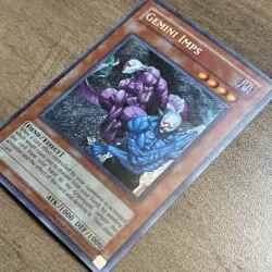 YUGIOH GEMINI IMPS PP01-EN005 SECRET UNLIMITED ED LP - Image 2