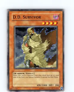 Yu-Gi-Oh TCG D.D. Survivor SDDE-EN014 Unlimited Common Card Played LP - Image 1