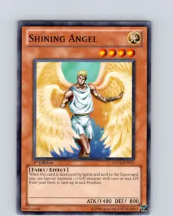 Yu-Gi-Oh TCG Shining Angel SDLS-EN015 1st Edition Regular Common Card NM - Image 1