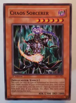 Yu-Gi-Oh! Chaos Sorcerer IOC-023 Invasion of Chaos 1st Edition (2004) Near Mint - Image 1