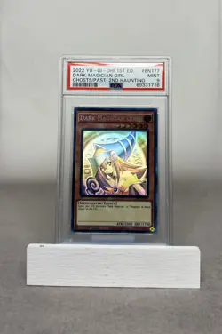 Yugioh Ghosts from Past 2 Ghost Rare DARK MAGICIAN GIRL GFP2-EN177 PSA 9 Mint! - Image 1