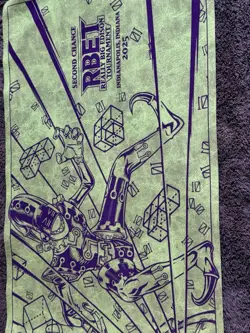 RBET Indiana Krebons Yggdrasil Materias Green Playmat Mat YuGiOh Second Chance - Image 2