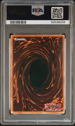 2008 YUGIOH Avenging Knight Parshath TDGS-EN000 1st Edition Secret Rare PSA 9 - Image 2