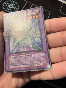 Yugioh Elemental Hero Glow Neos STON-EN036 (Ultra Rare) Unlimited #Y162 - Image 4