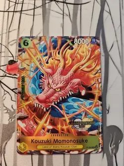 Kouzuki Momonosuke (CS 2024 Event Pack) P-064 One Piece Promotion Championship - Image 1