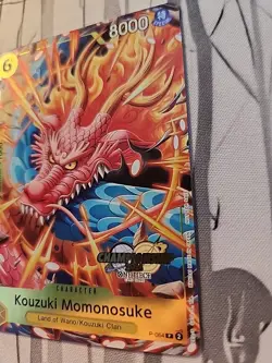 Kouzuki Momonosuke (CS 2024 Event Pack) P-064 One Piece Promotion Championship - Image 3