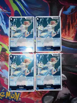 Isuka EB03-022 Extra Booster: One Piece Heroines Edition Foil X4 Play Set CCG - Image 1