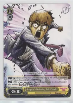 2020 Weiss Schwarz CCG: MobPsycho 100 Trial Deck Reigen: Banishing Salt Punch! - Image 1