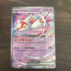 Pokemon Latias EX Surging Sparks Double Rare Card 76/191 Near Mint Condition - Image 1
