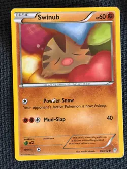 Swinub~Ugly Cute Pokemon Cards | Funny, Weird & Adorable - Image 1