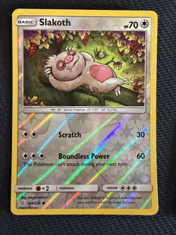 Slakoth ~ Reverse Holo~Ugly Cute Pokemon Cards | Funny, Weird & Adorable - Image 1