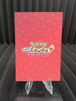 Sleeping Flareon - Cracked Ice Holo - Let's Go Eevee Database - Pokemon Card NM - Image 2