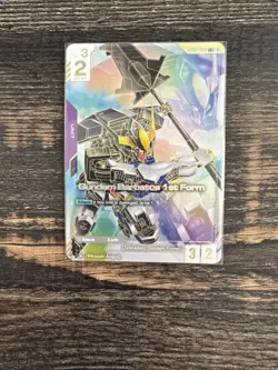 Gundam Trading Card Game Barbatos 1st Form GD02-054 LR++ Mint Condition - Image 1