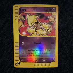 Pokemon Abra Holo 40 HP 10 Attack Expedition Base Set Card 93/165 2002 - Image 1