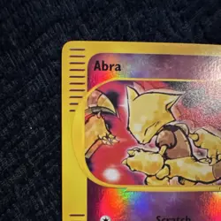 Pokemon Abra Holo 40 HP 10 Attack Expedition Base Set Card 93/165 2002 - Image 3