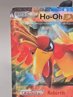 Pokemon TCG Cards Ho-Oh EX 22/124 Dragons Exalted Ultra Rare Holo EXC - Image 2
