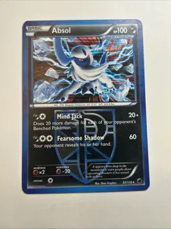 Pokemon TCG Absol Holo Rare Card 67/116 Plasma Freeze - Image 1