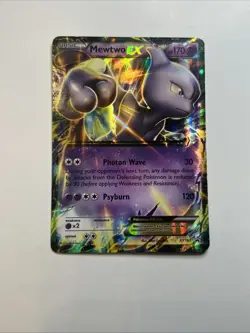 Pokemon Mewtwo EX Black Star Promo TCG Card XY183 - Image 1