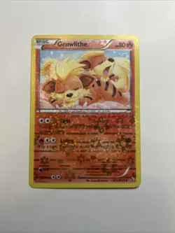 Pokemon TCG Growlithe Legendary Treasures Reverse Holo Card RC4/RC25 - Image 1