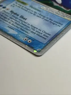 Pokemon TCG Kyogre EX Crystal Guardians Holo Card 95/100 Ex Rare - Image 2