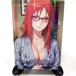 Naruto Karin Sexy Hot Anime Waifu Girl Doujin Lewd Goddess Story Holo Art Card - Image 2