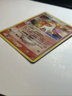 Pokemon TCG Rapidash Reverse Holo Rare Card 13/112 FireRed LeafGreen 2004 - Image 3