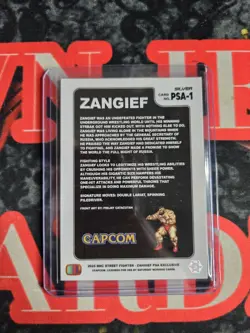 Zangief - PSA Magazine Exclusive Promo - Street Fighter 2 Champion Edition Card - Image 2