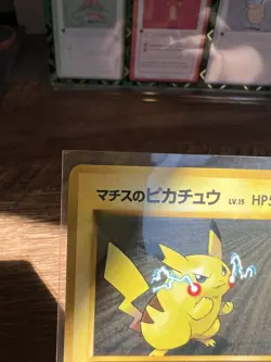 Lt. Surge's Pikachu No. 025 Pokemon card Nintendo Japanese Vintage Rare MINT - Image 3