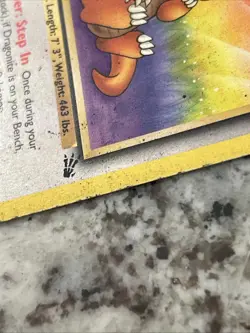 Vintage Pokemon TCG 1999 Dragonite Fossil 1st Edition 19/62 Non Holo Card - Image 5