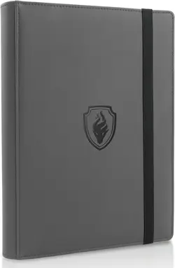 Sturdy 9 Pocket Card Collection Binder - Water-Resistant for Secure Storage - Image 3
