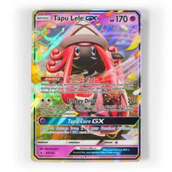 Pokemon - Tapu Lele GX - 60/145 - SM Guardians Rising - Half Art Card - Image 1