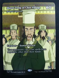 Mayor Tong of Chin Village/Drannith Magistrate Borderless - TLE - Mtg Card #3G5 - Image 1