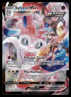 Pokemon Cards Sylveon VMAX TG15/TG30 Brilliant Stars Trainer Gallery *eBay Live* - Image 1