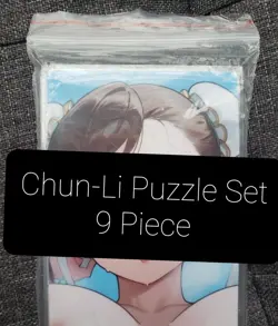 Chun-Li Waifu Spicy Lot (9 Cards) Double Sided - Image 1