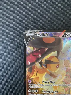 Mawile V TG17/TG30 - Pokemon TCG Silver Tempest Trainer Gallery Holo Card NM - Image 2