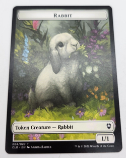 Rabbit Token - Commander Legends: Battle for Baldur's Gate (CLB) - MTG - Image 1