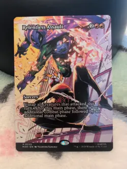 Relentless Assault (Borderless) Marvel Universe Eternal-Regular 13126 - Image 1