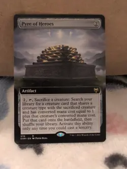 Pyre of Heroes (Extended Art) Kaldheim Regular NM 2126 - Image 1